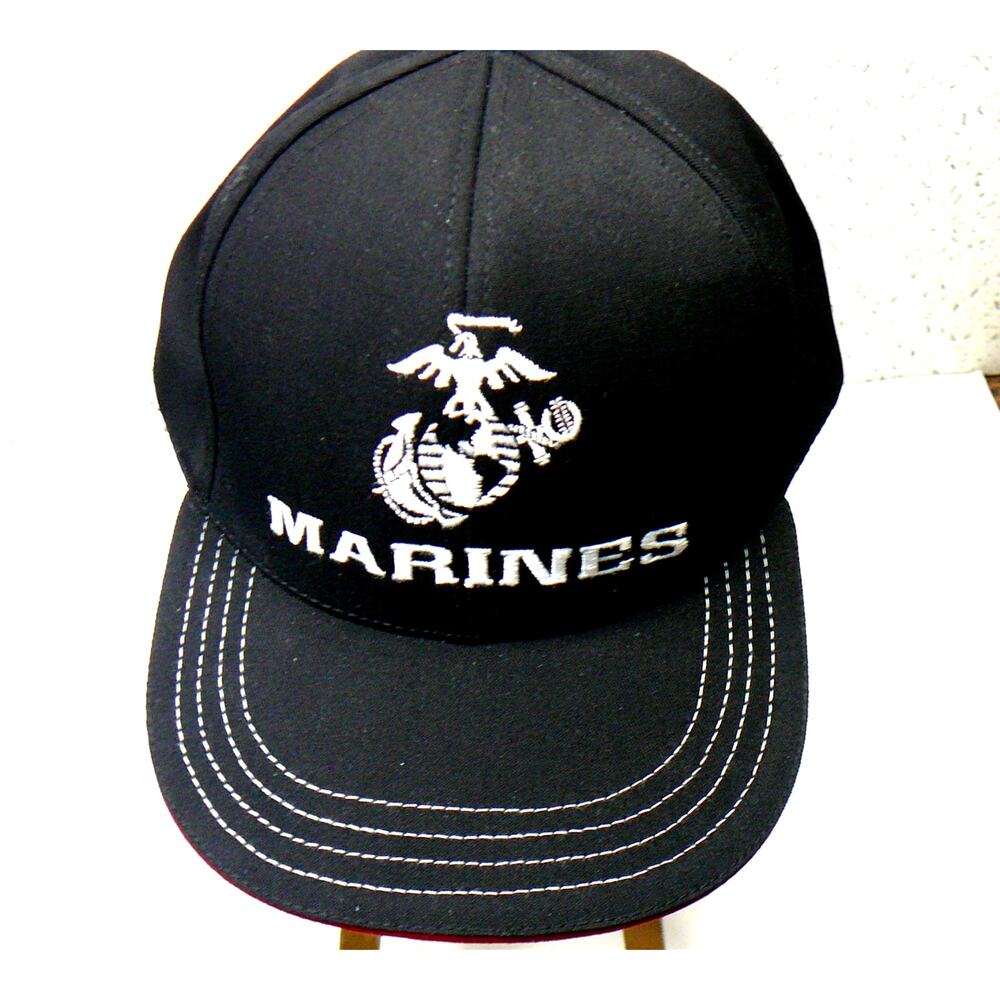 Union Made Marines Logo Snapback Cap/Hat NWOT